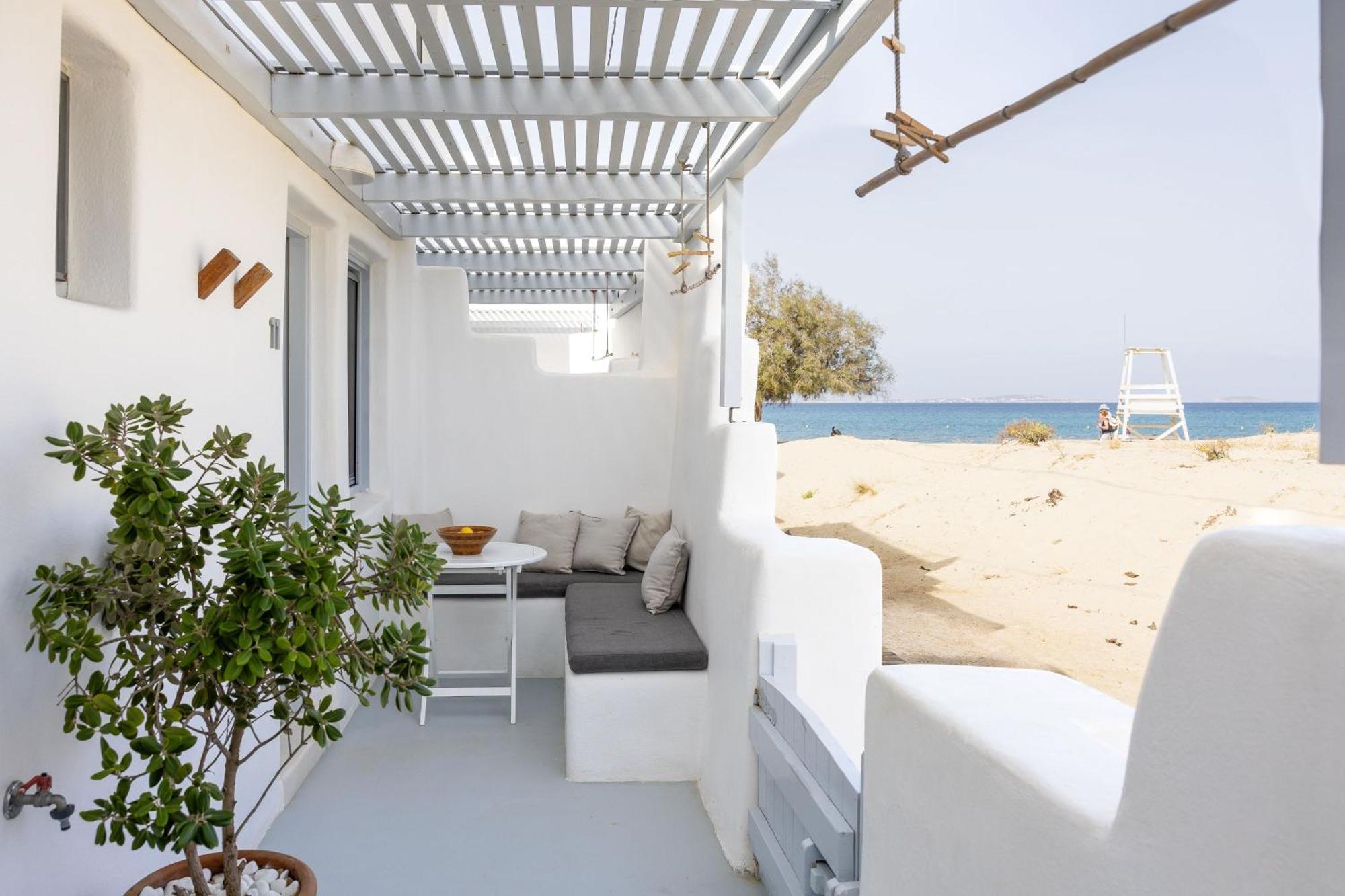 Flisvos Beach Apartments Naxos City Екстер'єр фото