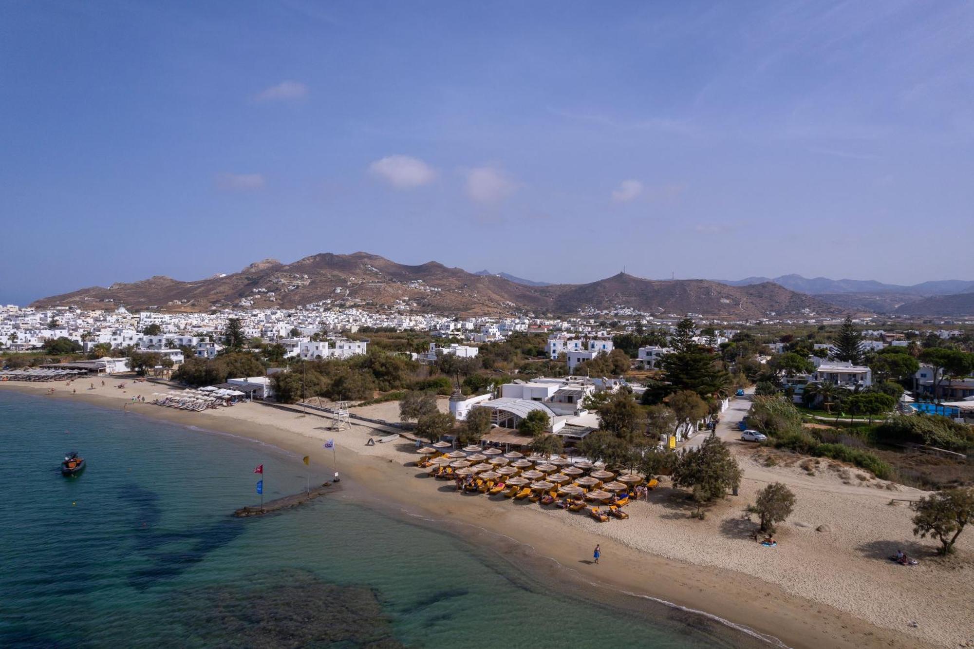 Flisvos Beach Apartments Naxos City Екстер'єр фото