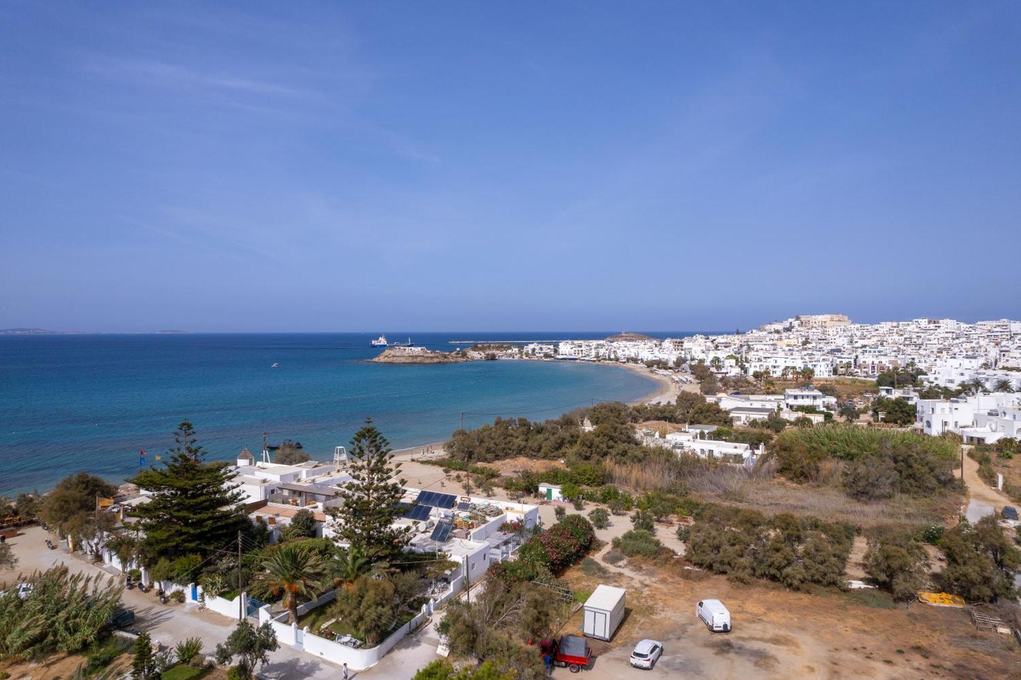 Flisvos Beach Apartments Naxos City Екстер'єр фото